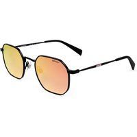 Achteckige Spiegel-Sonnenbrille