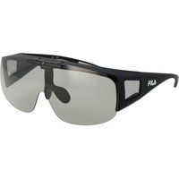 Schild-Sonnenbrille im sportlichen Design