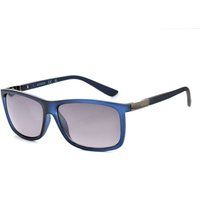 Rechteckige Sonnenbrille mit Farbverlaufsgläsern