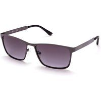 Rechteckige Sonnenbrille mit Metallrahmen