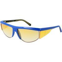 Blaue Rahmen-Sonnenbrille