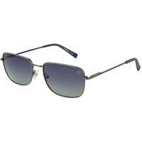 Quadratische Metall-Polarisierte Sonnenbrille