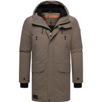 Herren Winterparka mit Fleecefutter und Kapuze