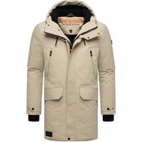 Herren Winterparka mit Fleecefutter und Kapuze