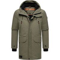Herren Winterparka mit Fleecefutter und Kapuze