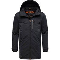 Herren Winterparka mit Fleecefutter und Kapuze