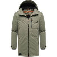 Herren Winterparka mit Fleecefutter und Kapuze