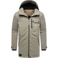Herren Winterparka mit Fleecefutter und Kapuze