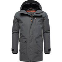 Herren Wasserdichter Gefütterter Winterparka