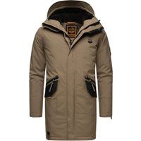 Herren Winterparka mit Teddyfellfutter