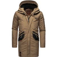 Herren Winterparka mit Teddyfellfutter