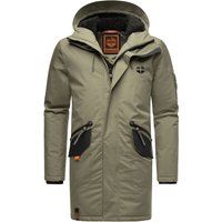 Herren Winterparka mit Teddyfellfutter