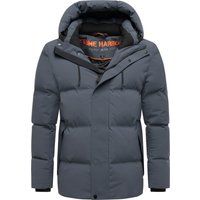 Herren Winddichte Fleecegefütterte Winterjacke