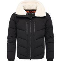 Steppjacke mit Teddyfleece-Kragen