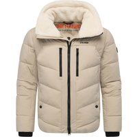 Steppjacke mit Teddyfleece-Kragen