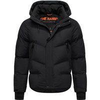 Herren Winterjacke mit Kapuze und Polsterung
