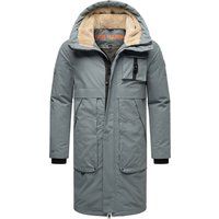 Herren Winterparka mit Teddyfutter