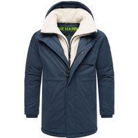 Herren Winterparka mit Teddyfellkragen