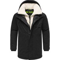 Herren Winterparka mit Teddyfellkragen