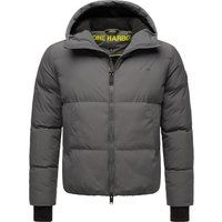 Herren Steppjacke mit Kapuze