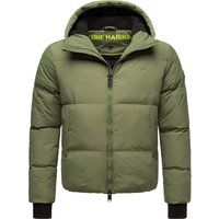 Herren Steppjacke mit Kapuze