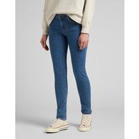 Mittelhoch geschnittene Skinny Jeans