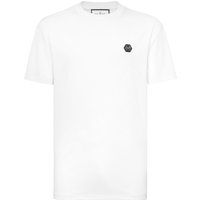 Minimalistisches Baumwolljersey-T-Shirt mit Logo