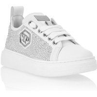 Strassbesetzte Low-Top-Sneakers