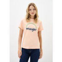 Regenbogen Grafik Baumwoll T-Shirt
