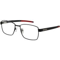 Rechteckige Vollrand-Metallbrille