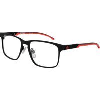 Matte Schwarze Rechteckige Vollrandbrille