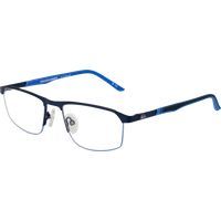 Rechteckige Halbrand-Metallbrille Programmer