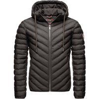 Gesteppte leichte Jacke mit Kapuze