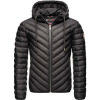 Gesteppte leichte Jacke mit Kapuze
