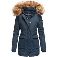 Winterparka für Damen mit Kunstfellbesatz
