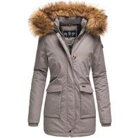 Winterparka für Damen mit Kunstfellbesatz