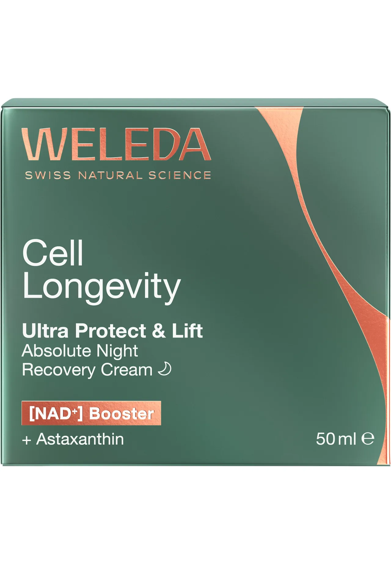WELEDA ULTRA PROTECT & LIFT Absolute Night Recovery Cream, KLAR, 50 ML