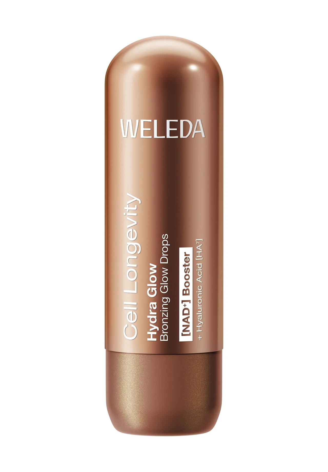 WELEDA HYDRA GLOW Bronzing Glow Drops, KLAR, 15 ML