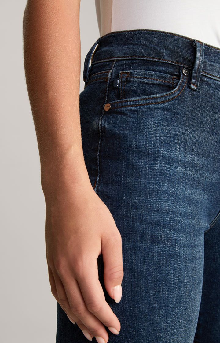 JOOP! Jeans Sol Slim Fit Mid-Rise Schwarze Waschung Denim