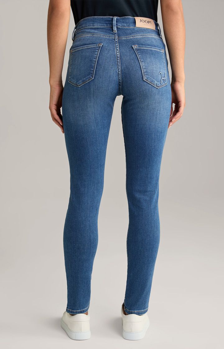 JOOP! Jeans Sol Slim Fit Mid-Rise Schwarze Waschung Denim