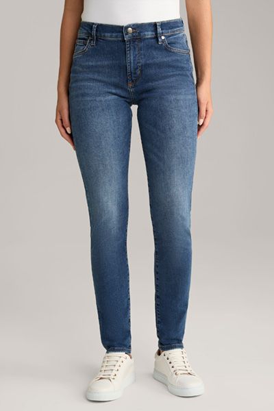 JOOP! Jeans Sol Slim Fit Mid-Rise Schwarze Waschung Denim