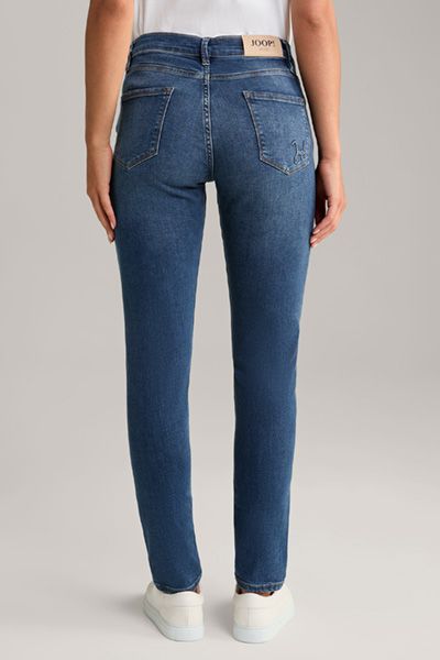 JOOP! Jeans Sol Slim Fit Mid-Rise Schwarze Waschung Denim