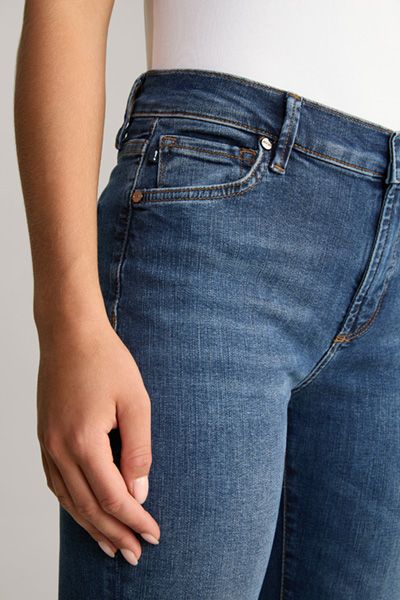 JOOP! Jeans Sol Slim Fit Mid-Rise Schwarze Waschung Denim
