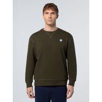 Klassisches Sweatshirt mit Rundhalsausschnitt aus Bio-Baumwolle