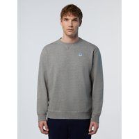 Klassisches Sweatshirt mit Rundhalsausschnitt aus Bio-Baumwolle
