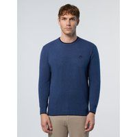 Klassischer Strickpullover mit Rundhalsausschnitt