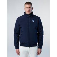 Marineblaue leichte Taslan Segeljacke