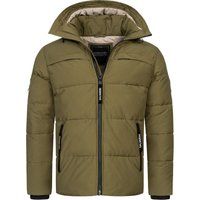 Herren Steppjacke mit Kapuze