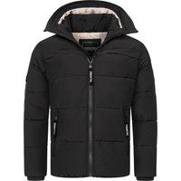 Herren Steppjacke mit Kapuze