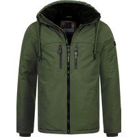 Herren Winterparka mit Teddyfutter